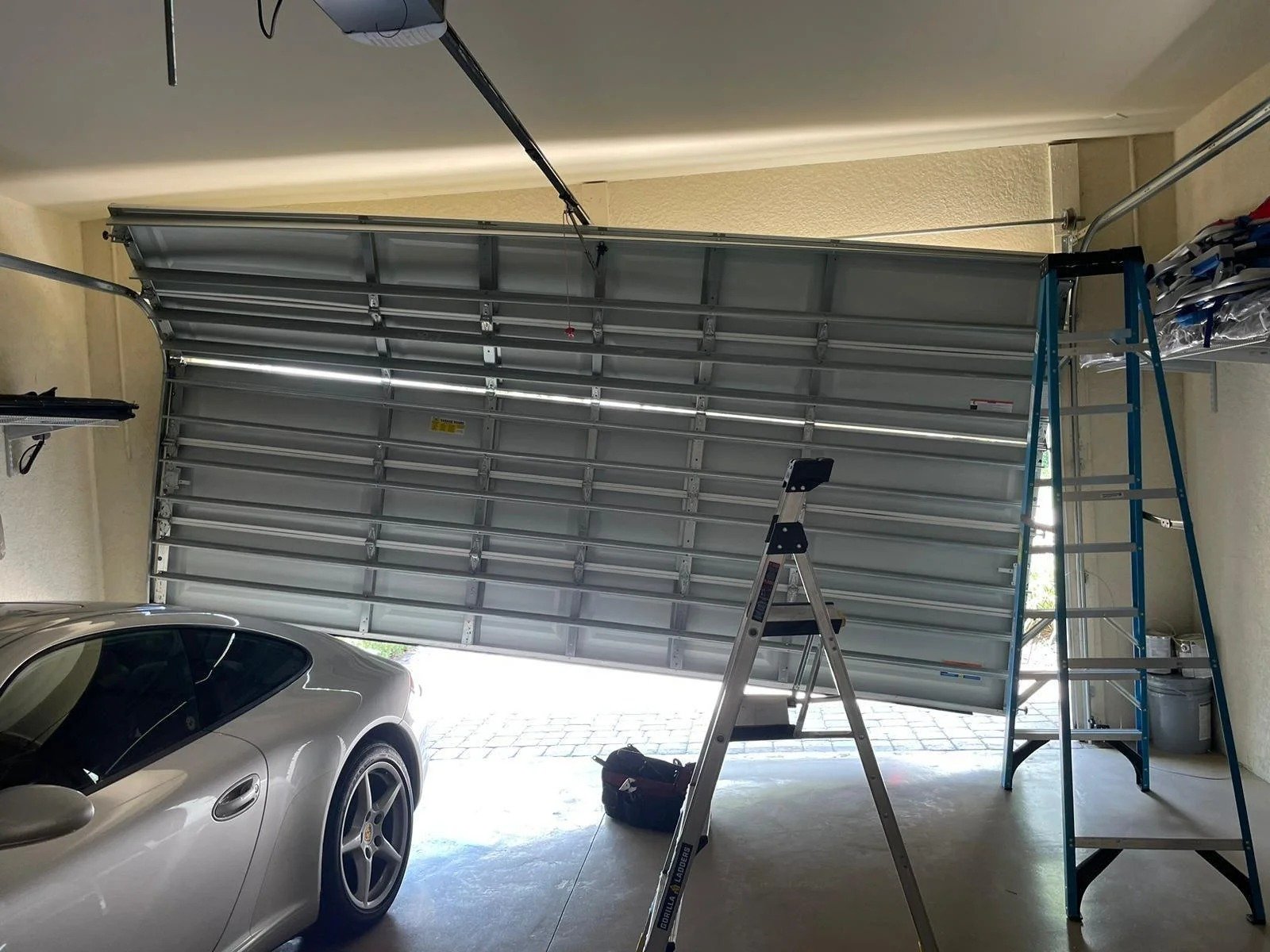Off-track garage door repair Clearlake